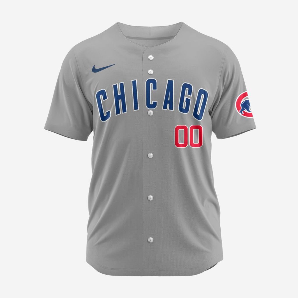 MLB Chicago Cubs Personalized 2024 Road Baseball Jersey MLB Chicago Cubs Personalized 2024 Road Baseball Jersey