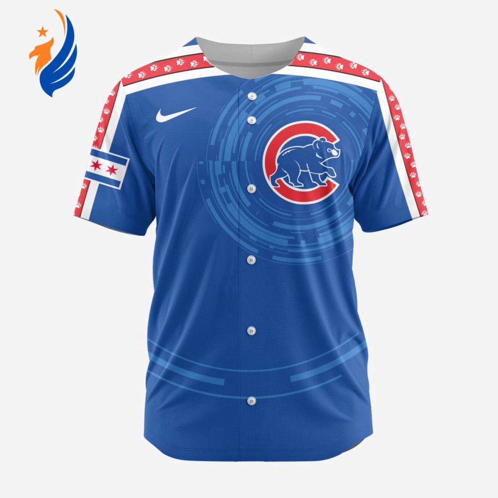 MLB Chicago Cubs Personalized Alternate Design Concept Baseball Jersey 2402 MLB Chicago Cubs Personalized Alternate Design Concept Baseball Jersey 2402