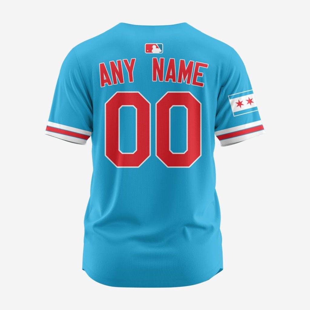 MLB Chicago Cubs Personalized Alternate Design Concept Baseball Jersey 2404 MLB Chicago Cubs Personalized Alternate Design Concept Baseball Jersey 2404
