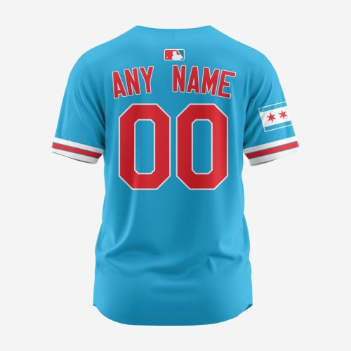 MLB Chicago Cubs Personalized Alternate Design Concept Baseball Jersey 2404