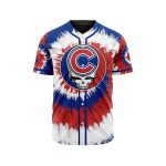 MLB Chicago Cubs Special Grateful Dead Design Baseball Jersey Gift for Men Women MLB Chicago Cubs Special Grateful Dead Design Baseball Jersey Gift for Men Women