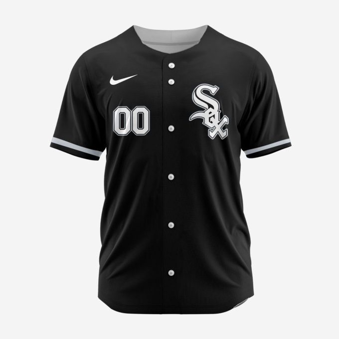 MLB Chicago White Sox Personalized Alternate Baseball Jersey MLB Chicago White Sox Personalized Alternate Baseball Jersey