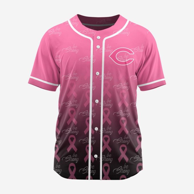 MLB Cincinnati Reds Special Pink Design Fight Breast Cancer Baseball Jersey Gift for Men Women