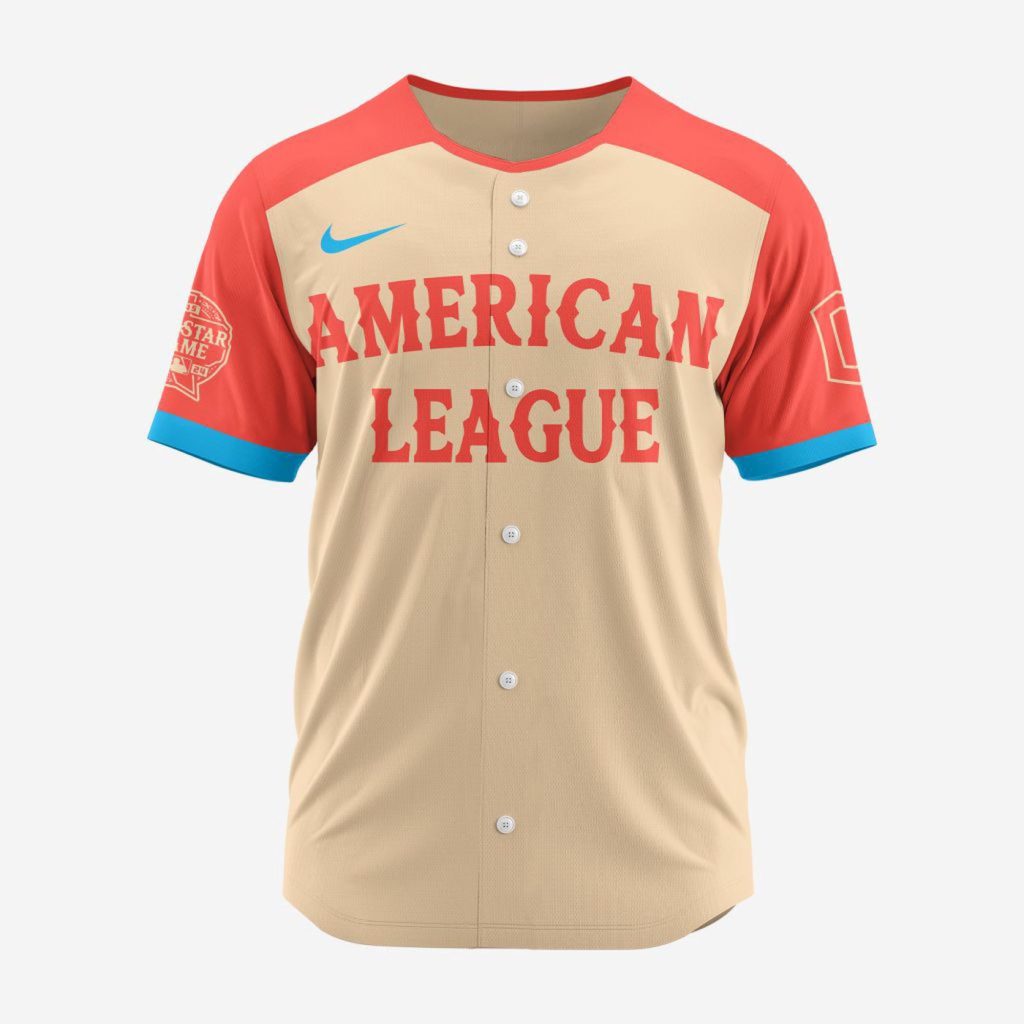 MLB Cleveland Guardians Personalized 2024 All Star Game Baseball Jersey MLB Cleveland Guardians Personalized 2024 All Star Game Baseball Jersey