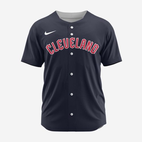 MLB Cleveland Guardians Personalized Alternate 02 Baseball Jersey
