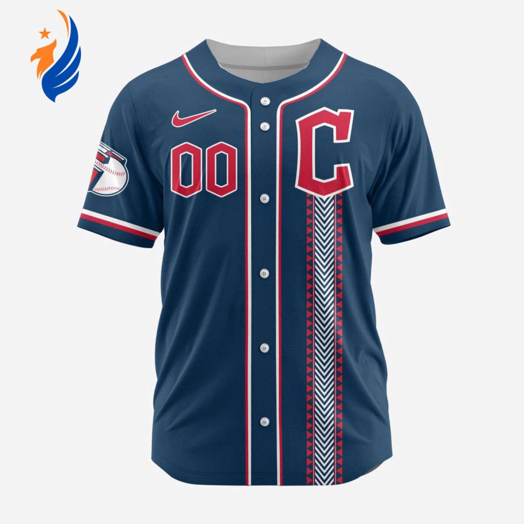 MLB Cleveland Guardians Personalized Alternate Design Concept Baseball Jersey 2404 MLB Cleveland Guardians Personalized Alternate Design Concept Baseball Jersey 2404