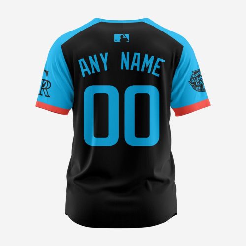 MLB Colorado Rockies Personalized 2024 All Star Game Baseball Jersey
