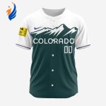 MLB Colorado Rockies Personalized 2024 City Connect Baseball Jersey Design