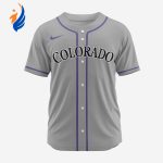 MLB Colorado Rockies Personalized 2024 Road Baseball Jersey