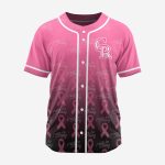 MLB Colorado Rockies Special Pink Design Fight Breast Cancer Baseball Jersey Gift for Men Women MLB Colorado Rockies Special Pink Design Fight Breast Cancer Baseball Jersey Gift for Men Women