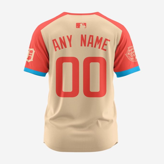 MLB Detroit Tigers Personalized 2024 All Star Game Baseball Jersey