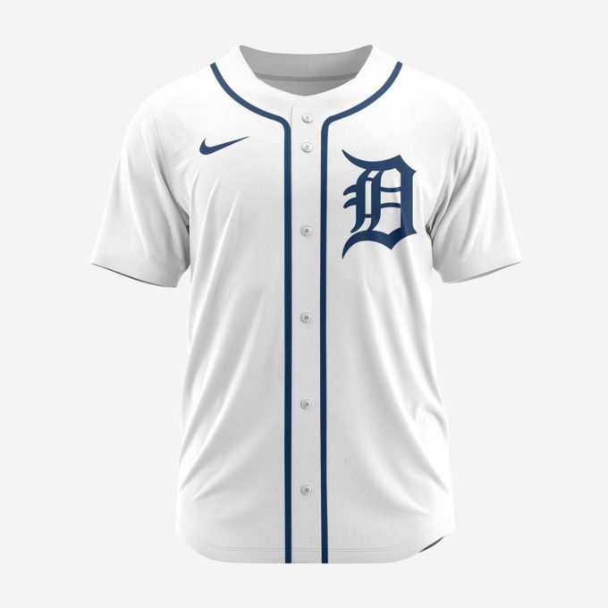 MLB Detroit Tigers Personalized 2024 Home Baseball Jersey
