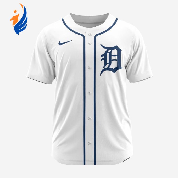 MLB Detroit Tigers Personalized 2024 Home Baseball Jersey