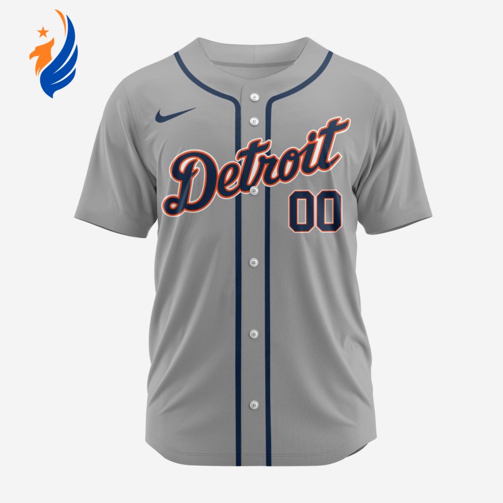 MLB Detroit Tigers Personalized 2024 Road Baseball Jersey MLB Detroit Tigers Personalized 2024 Road Baseball Jersey