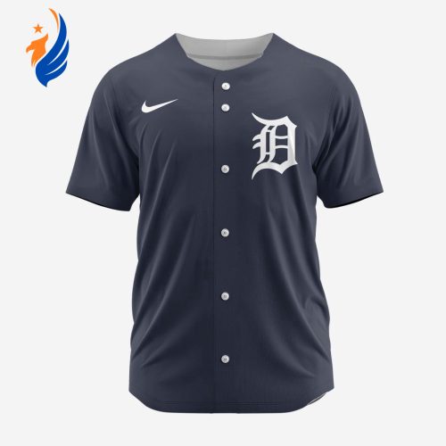 MLB Detroit Tigers Personalized Alternate Baseball Jersey