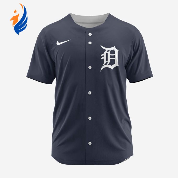 MLB Detroit Tigers Personalized Alternate Baseball Jersey