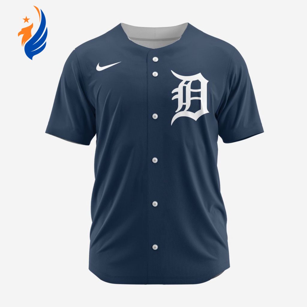 MLB Detroit Tigers Personalized Alternate Design Concept Baseball Jersey 2402 MLB Detroit Tigers Personalized Alternate Design Concept Baseball Jersey 2402