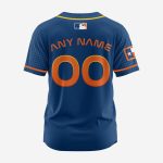 MLB Houston Astros Personalized 2024 City Connect Baseball Jersey Design