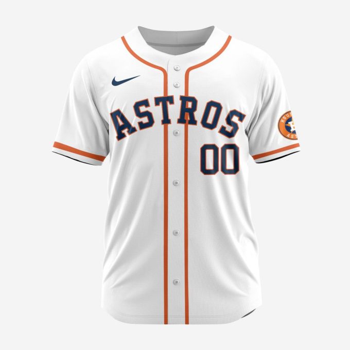 MLB Houston Astros Personalized 2024 Home Baseball Jersey