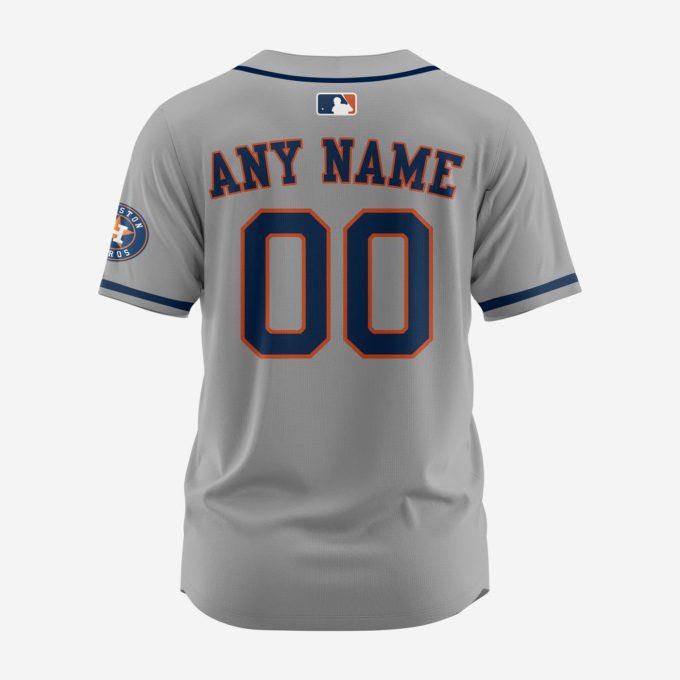 MLB Houston Astros Personalized 2024 Road Baseball Jersey