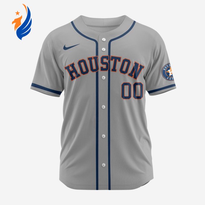 MLB Houston Astros Personalized 2024 Road Baseball Jersey MLB Houston Astros Personalized 2024 Road Baseball Jersey