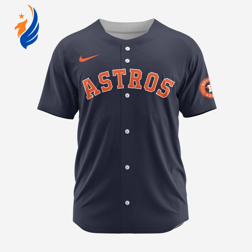MLB Houston Astros Personalized Alternate 02 Baseball Jersey MLB Houston Astros Personalized Alternate 02 Baseball Jersey