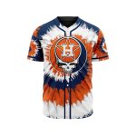MLB Houston Astros Special Grateful Dead Design Baseball Jersey Gift for Men Women MLB Houston Astros Special Grateful Dead Design Baseball Jersey Gift for Men Women