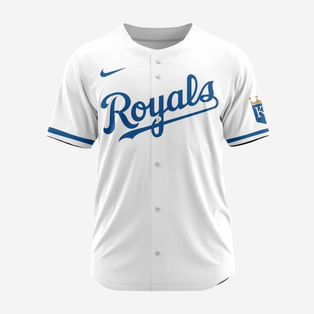 MLB Kansas City Royals Personalized 2024 Home Baseball Jersey MLB Kansas City Royals Personalized 2024 Home Baseball Jersey