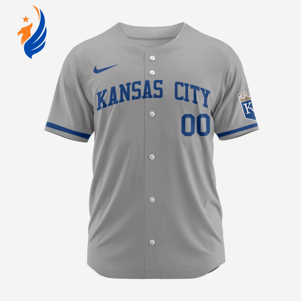 MLB Kansas City Royals Personalized 2024 Road Baseball Jersey MLB Kansas City Royals Personalized 2024 Road Baseball Jersey