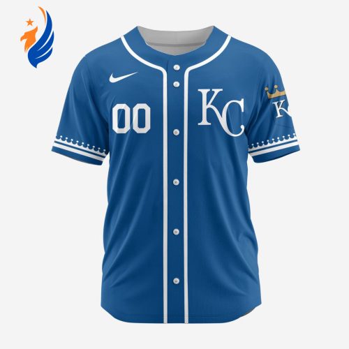 MLB Kansas City Royals Personalized Alternate Design Concept Baseball Jersey 2402