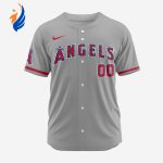 MLB Los Angeles Angels Personalized 2024 Road Baseball Jersey