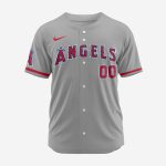 MLB Los Angeles Angels Personalized 2024 Road Baseball Jersey