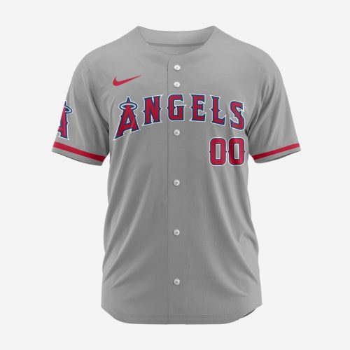 MLB Los Angeles Angels Personalized 2024 Road Baseball Jersey