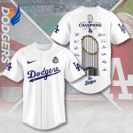 MLB Los Angeles Dodgers 2024 World Series Champions Design Baseball Jersey Gift for Men Women