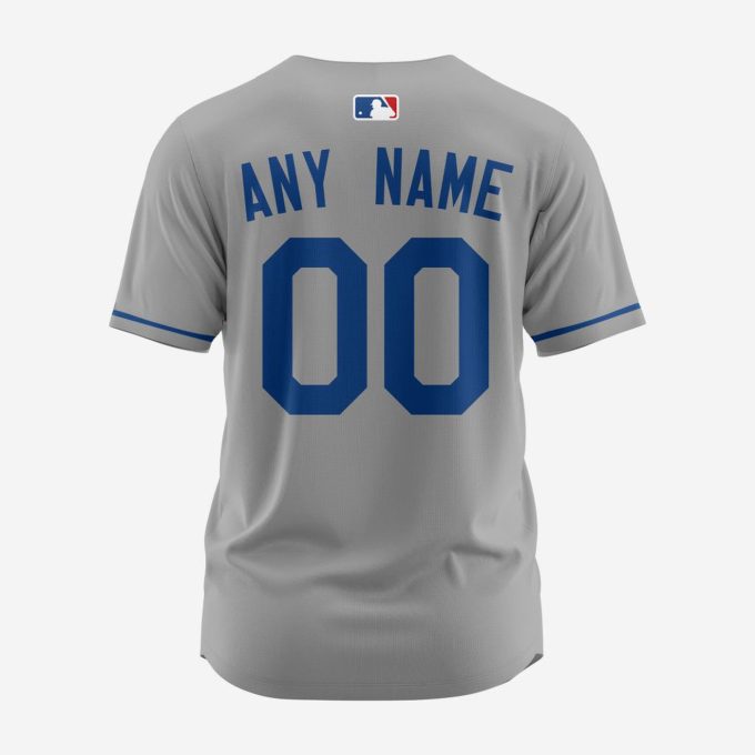 MLB Los Angeles Dodgers Personalized 2024 Road Baseball Jersey