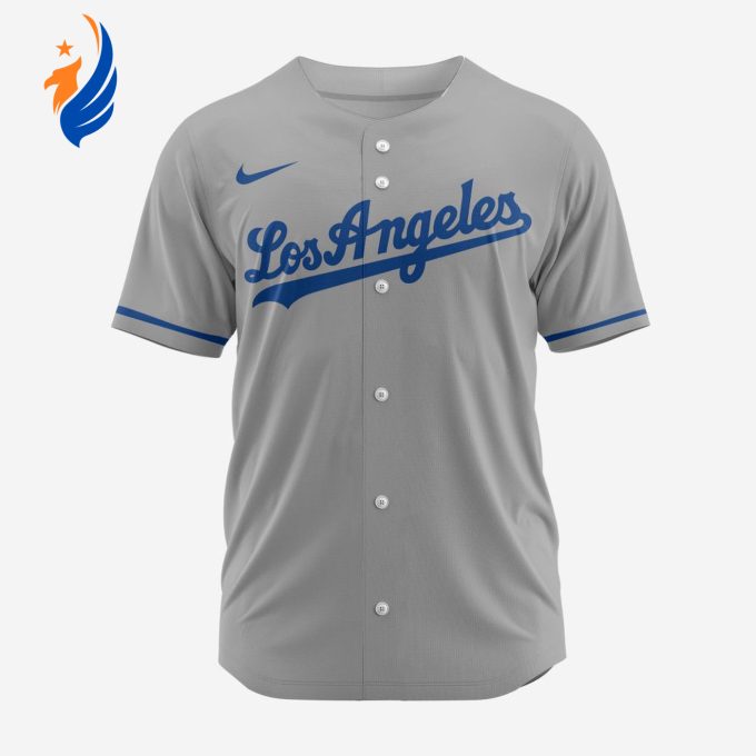 MLB Los Angeles Dodgers Personalized 2024 Road Baseball Jersey MLB Los Angeles Dodgers Personalized 2024 Road Baseball Jersey