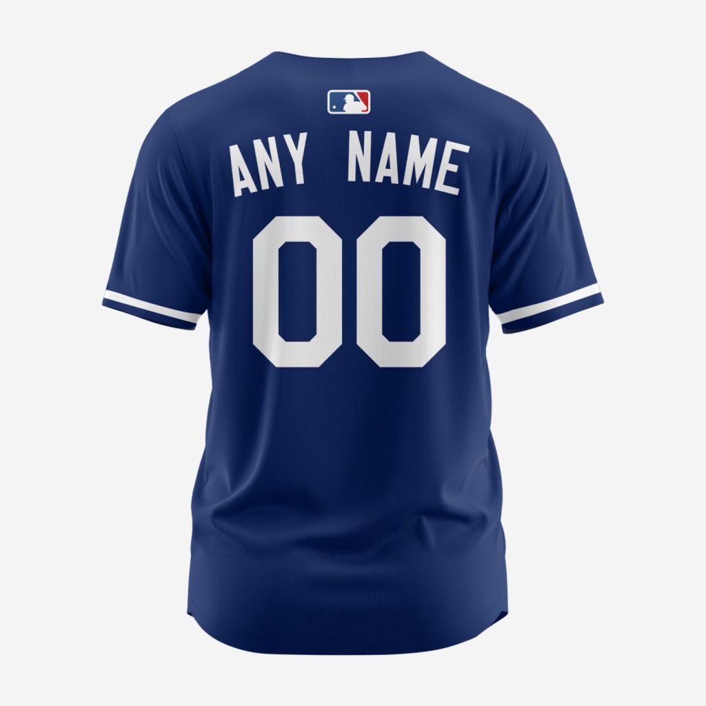 MLB Los Angeles Dodgers Personalized Alternate Baseball Jersey MLB Los Angeles Dodgers Personalized Alternate Baseball Jersey
