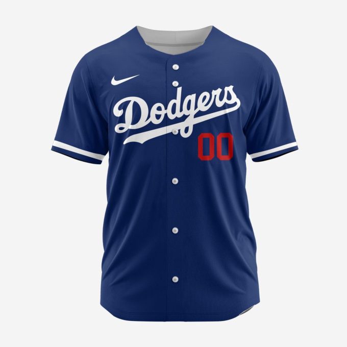 MLB Los Angeles Dodgers Personalized Alternate Baseball Jersey