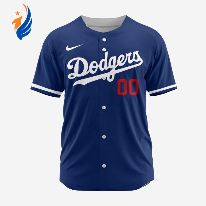 MLB Los Angeles Dodgers Personalized Alternate Baseball Jersey