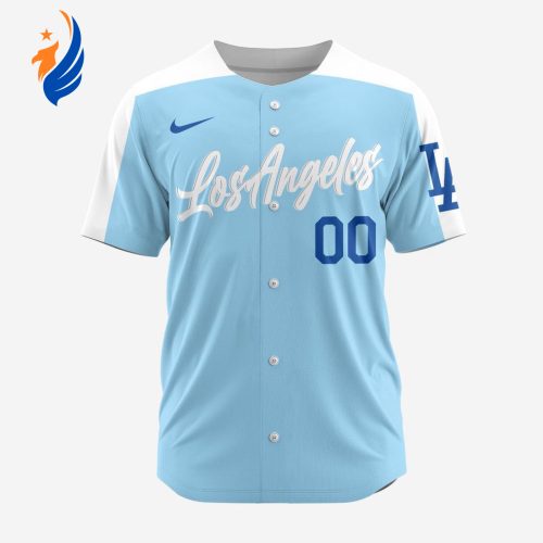 MLB Los Angeles Dodgers Personalized Alternate Design Concept Baseball Jersey 2402