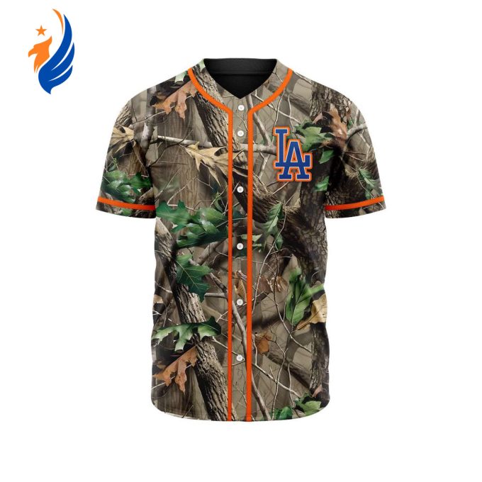 MLB Los Angeles Dodgers Special Realtree Camo Hunting Baseball Jersey Gift for Men Women MLB Los Angeles Dodgers Special Realtree Camo Hunting Baseball Jersey Gift for Men Women