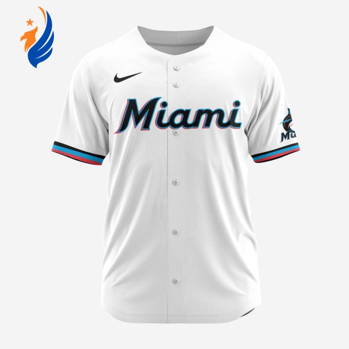 MLB Miami Marlins Personalized 2024 Home Baseball Jersey MLB Miami Marlins Personalized 2024 Home Baseball Jersey