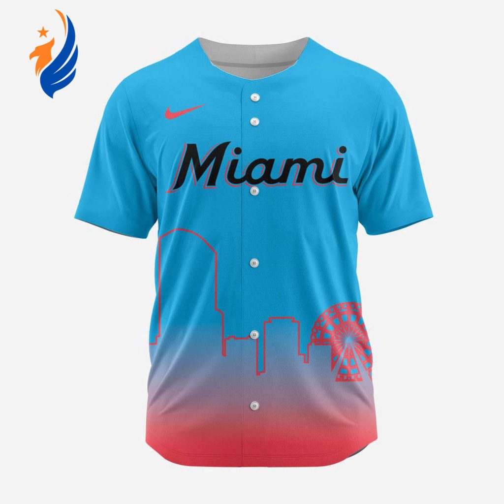 MLB Miami Marlins Special City Edition Concept Baseball Jersey Gift for Men Women MLB Miami Marlins Special City Edition Concept Baseball Jersey Gift for Men Women
