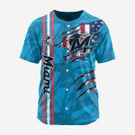 MLB Miami Marlins Special Design Baseball Jersey Gift for Men Women MLB Miami Marlins Special Design Baseball Jersey Gift for Men Women