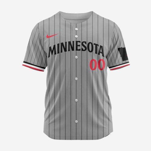 MLB Minnesota Twins Personalized 2024 Road Baseball Jersey