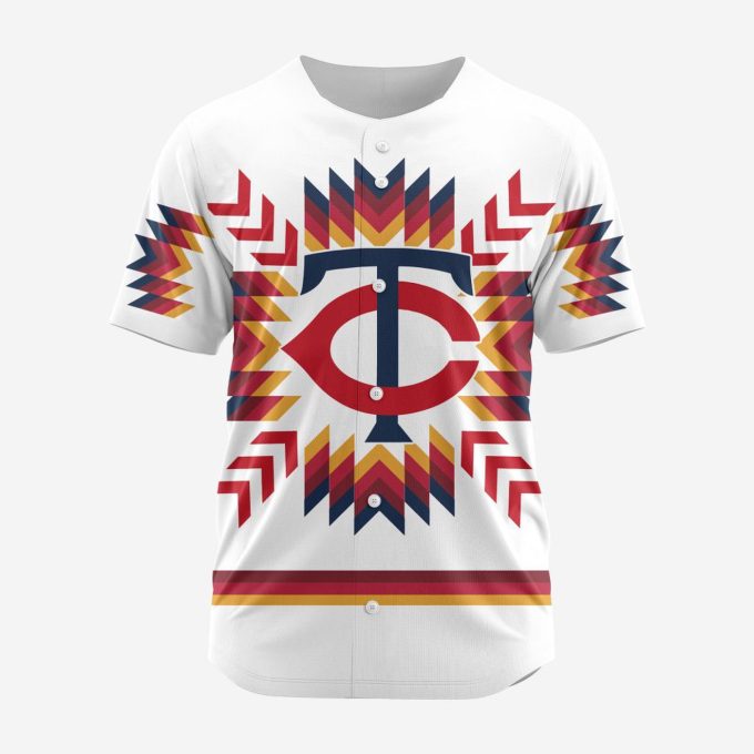 MLB Minnesota Twins Special Native Design Baseball Jersey Gift for Men Women