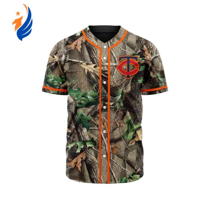 MLB Minnesota Twins Special Realtree Camo Hunting Baseball Jersey Gift for Men Women MLB Minnesota Twins Special Realtree Camo Hunting Baseball Jersey Gift for Men Women
