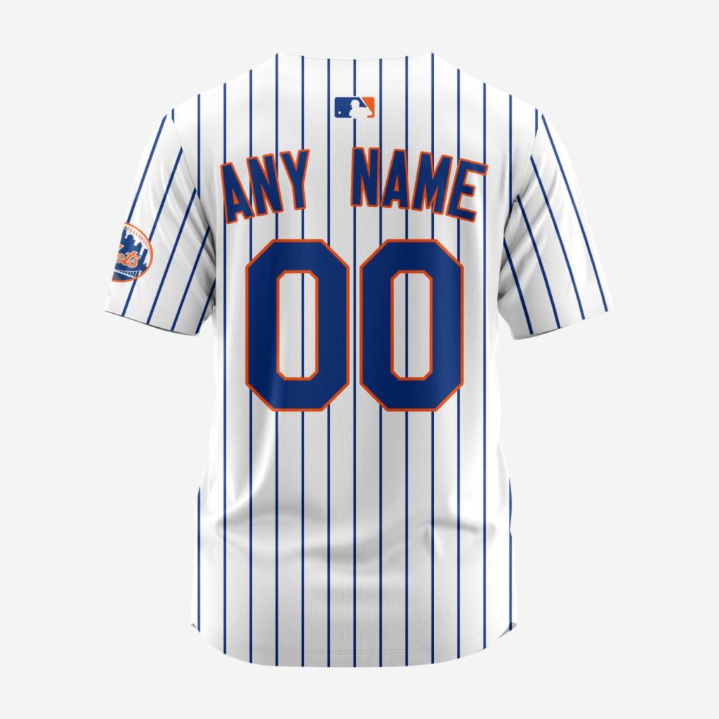 MLB New York Mets Personalized 2024 Home Baseball Jersey MLB New York Mets Personalized 2024 Home Baseball Jersey