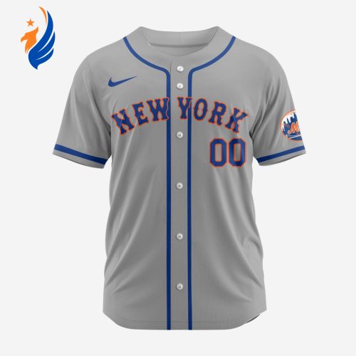 MLB New York Mets Personalized 2024 Road Baseball Jersey