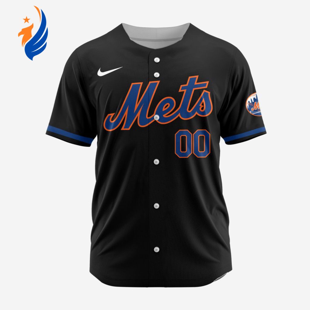 MLB New York Mets Personalized Alternate 02 Baseball Jersey MLB New York Mets Personalized Alternate 02 Baseball Jersey